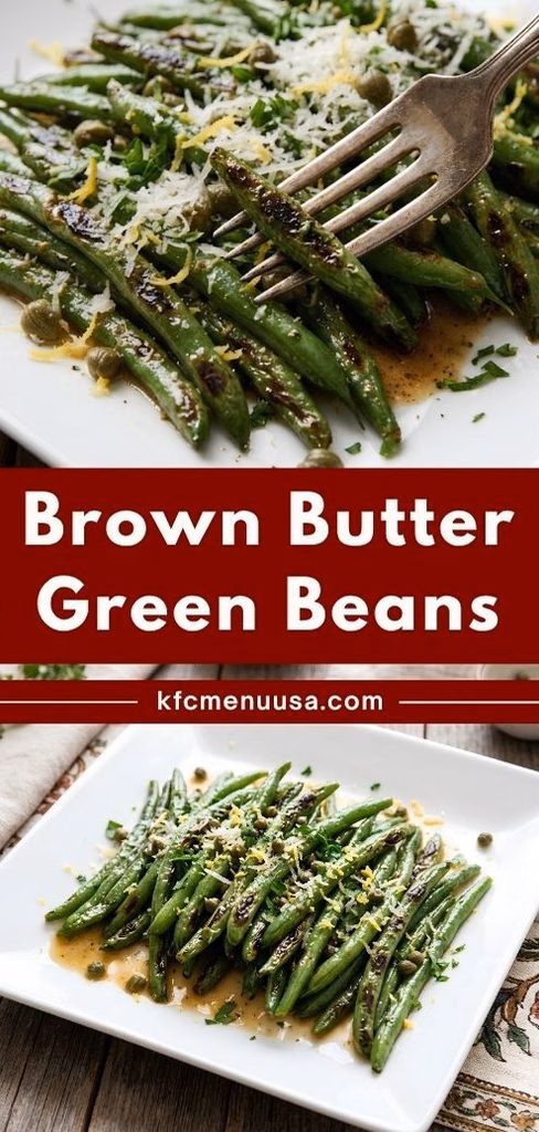 Brown Butter Green Beans Recipe