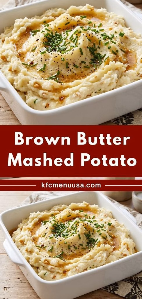Brown Butter Mashed Potato Recipe