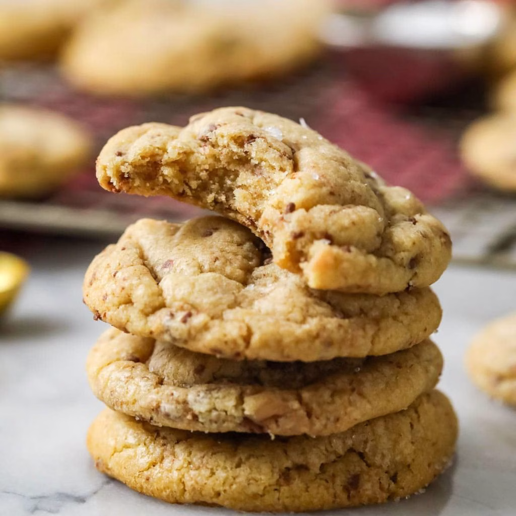 Brown Butter Toffee Sugar Cookies
