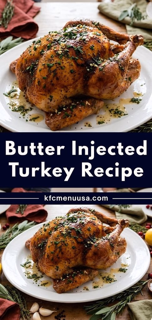 Butter Injected Turkey Recipe