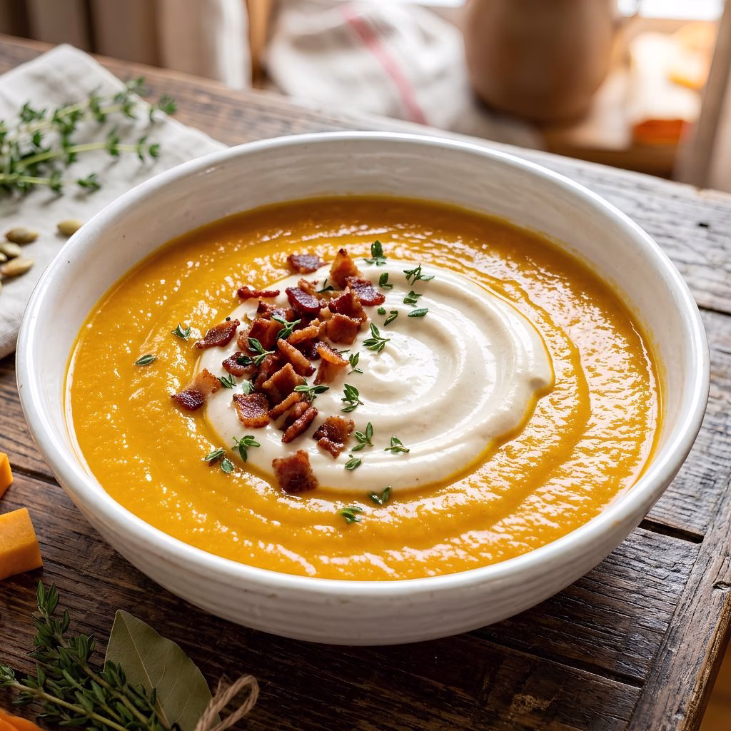 Butternut Squash Soup Appetizer Recipe