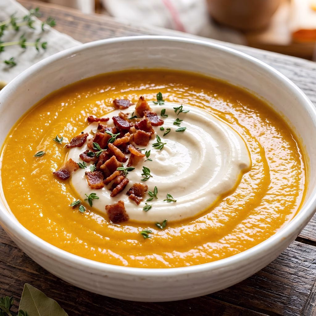 Butternut Squash Soup Appetizer Recipe