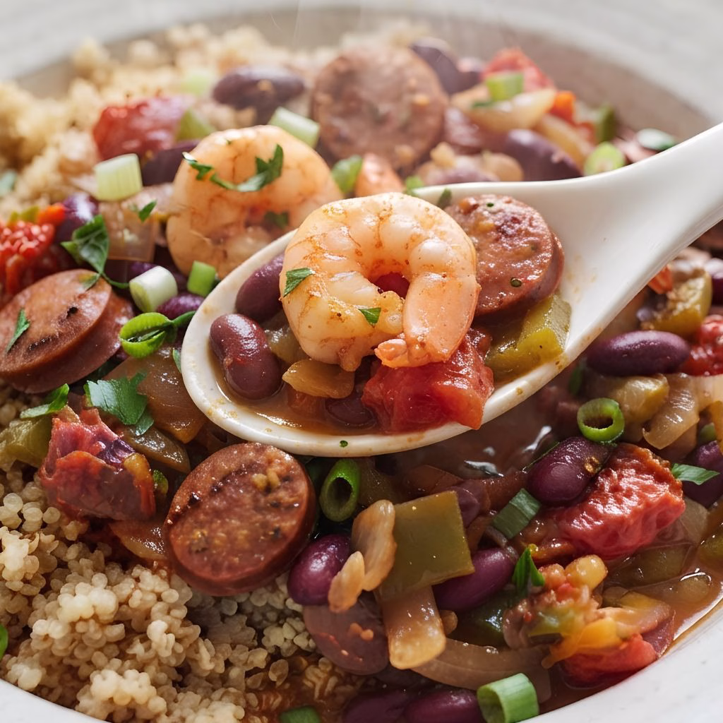 Cajun Shrimp Quinoa Recipe