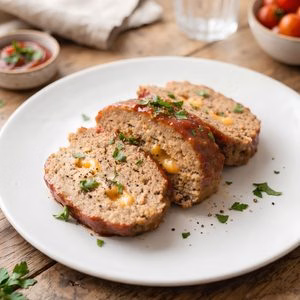 Cheesy Chicken Meatloaf Recipe