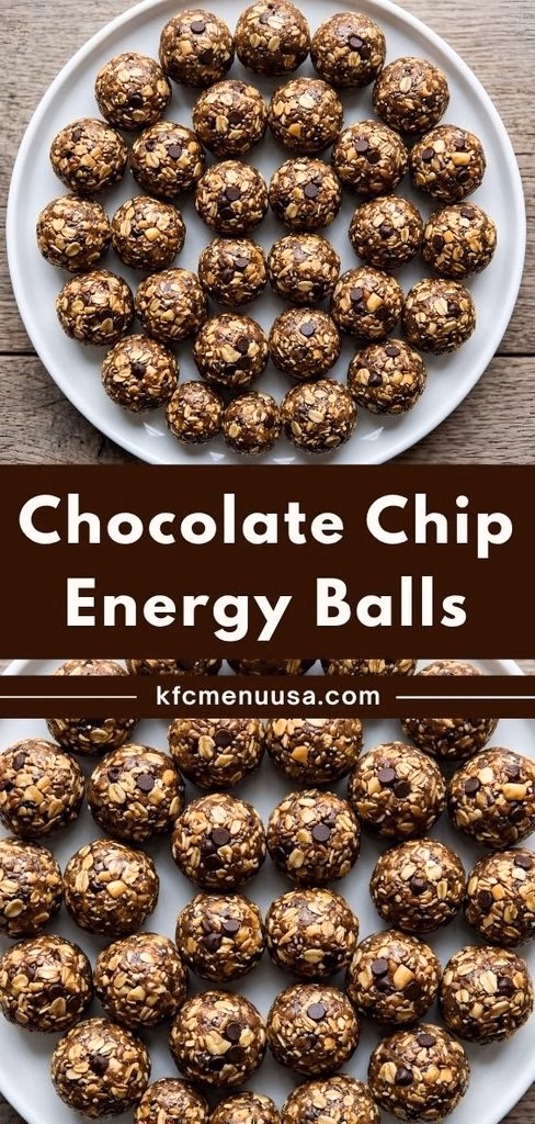 Chocolate Chip Energy Balls Recipe