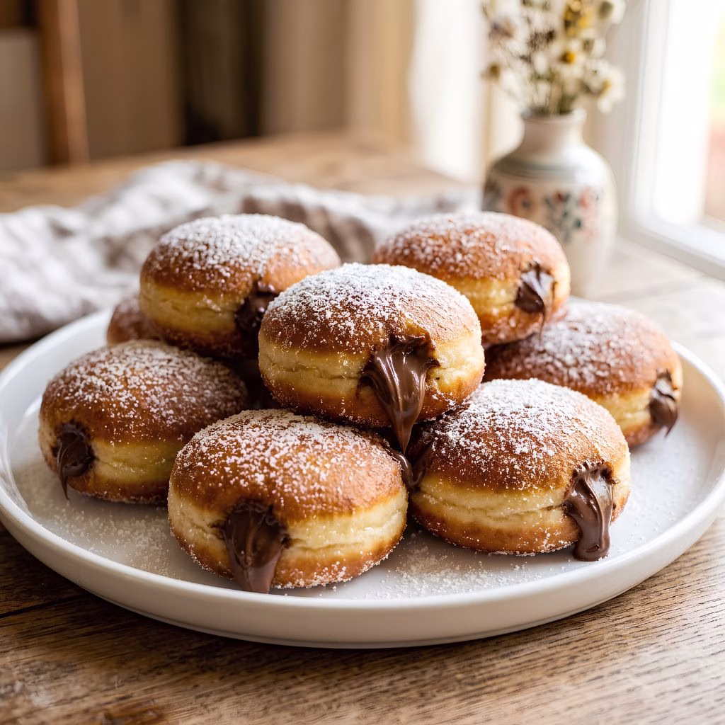 Chocolate Filled Donut Recipe
