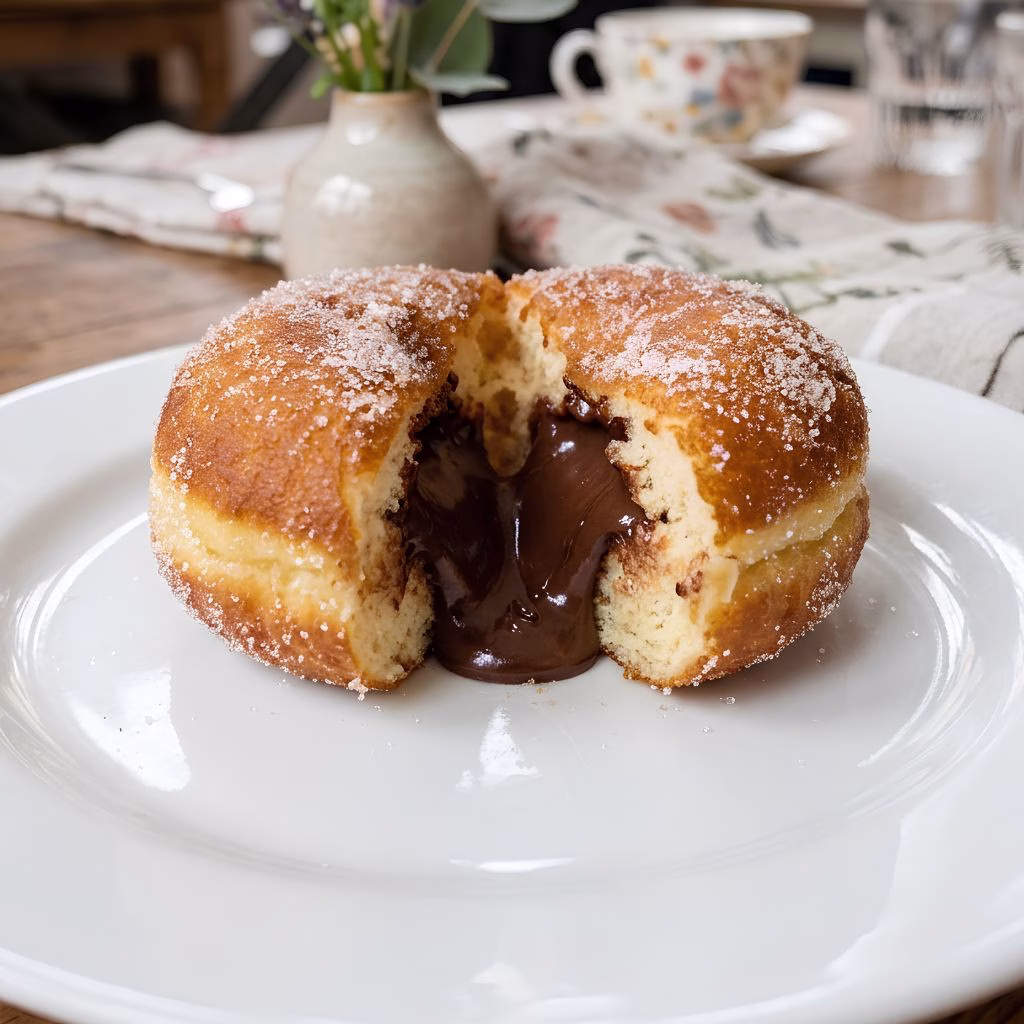 Chocolate Filled Donut Recipe