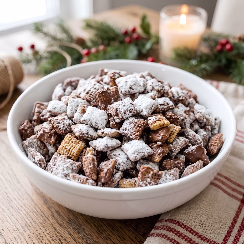 Chocolate Puppy Chow Recipe