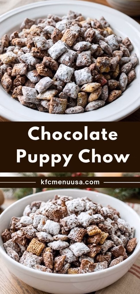 Chocolate Puppy Chow Recipe