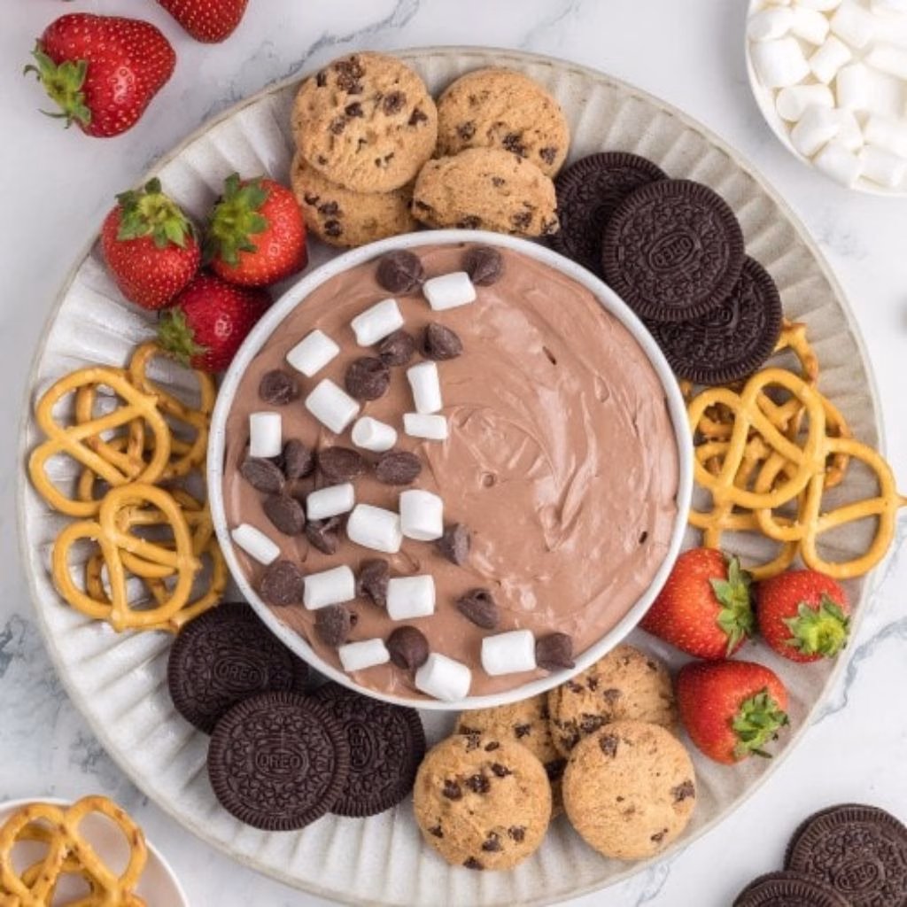 Classic Hot Chocolate Dip Platter