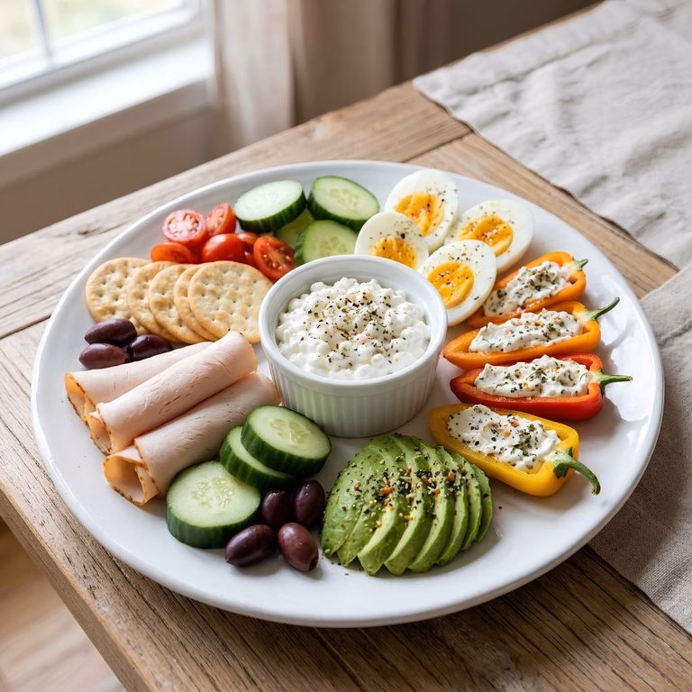 Cottage Cheese Snack Plate Recipe