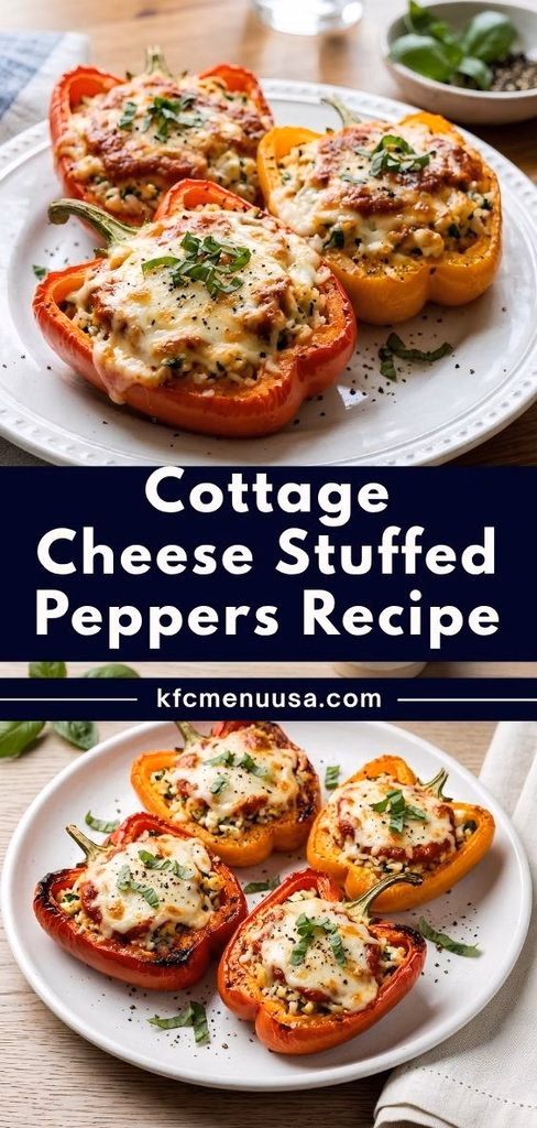 Cottage Cheese Stuffed Peppers Recipe