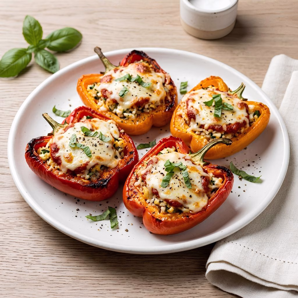 Cottage Cheese Stuffed Peppers Recipe