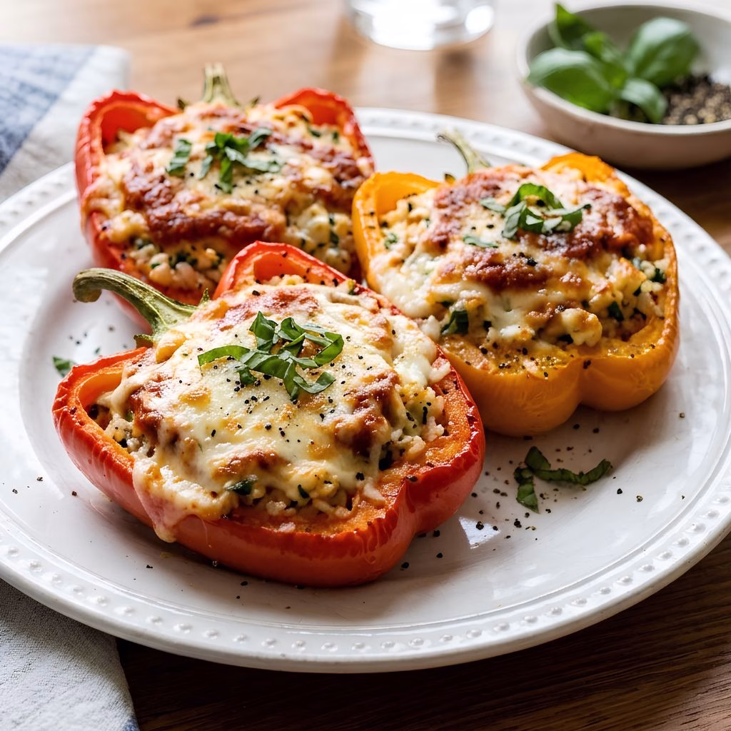 Cottage Cheese Stuffed Peppers Recipe
