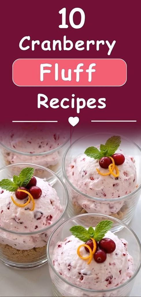 Cranberry Fluff Recipes