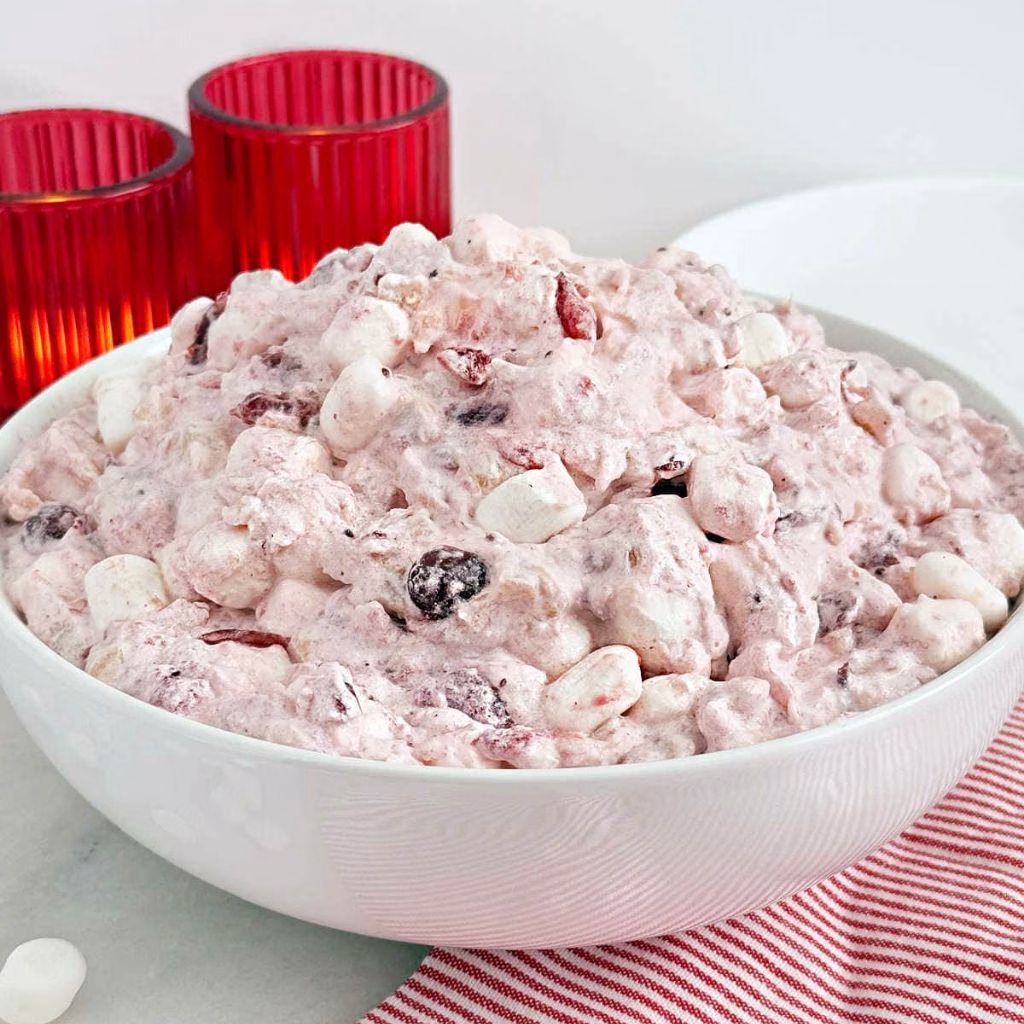 Cranberry Fluff with Cool Whip