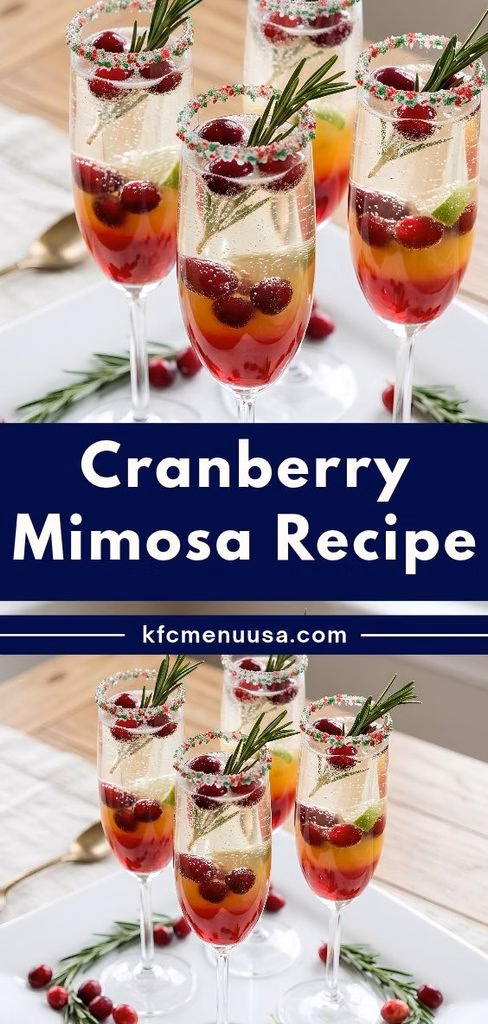 Cranberry Mimosa Recipe
