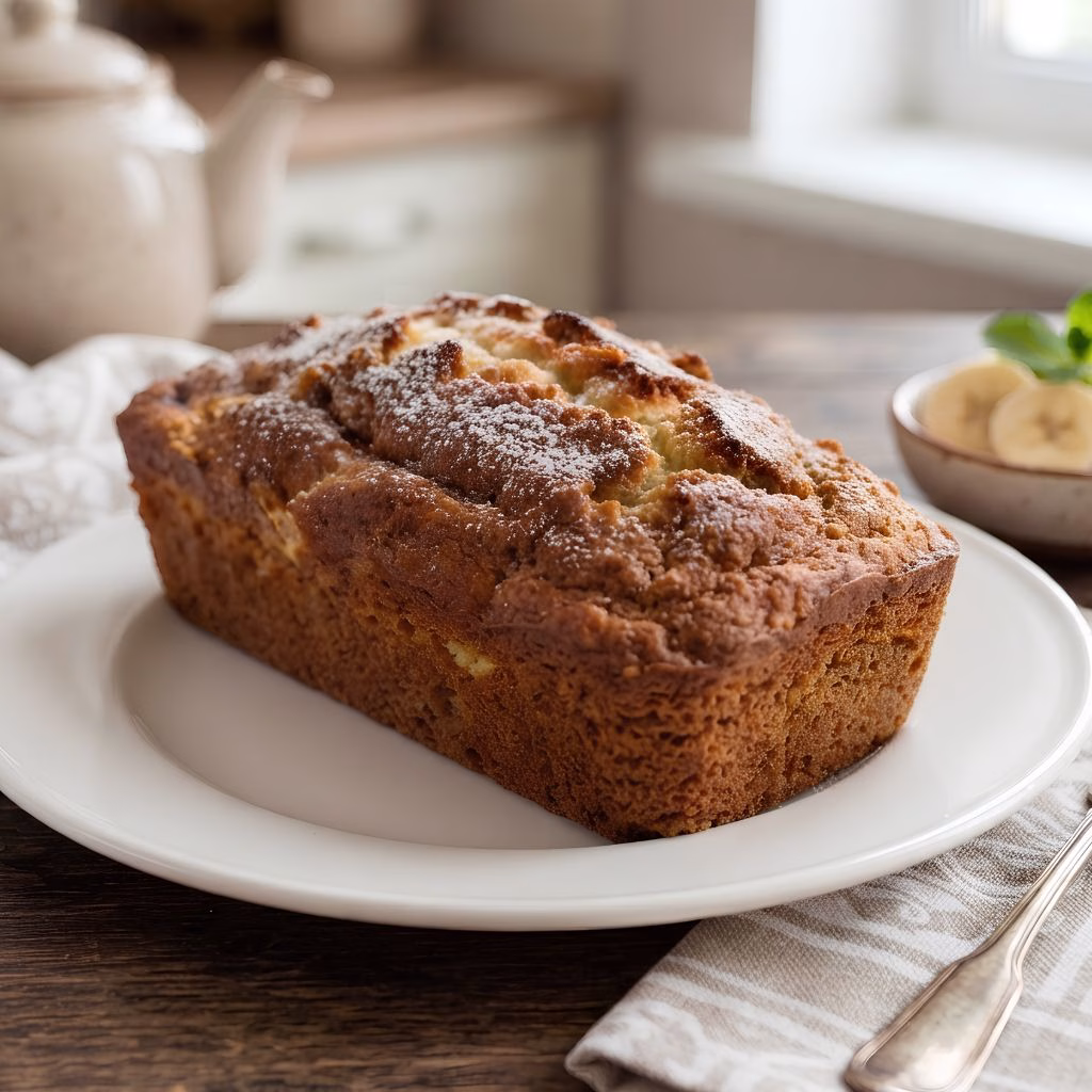 Cream Cheese Swirl Banana Bread Recipe