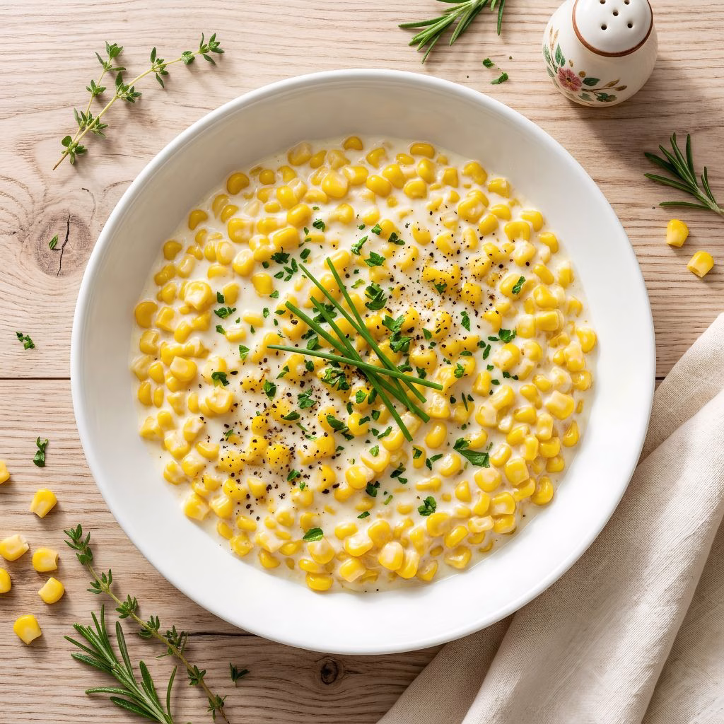 Crockpot Creamed Corn Recipe