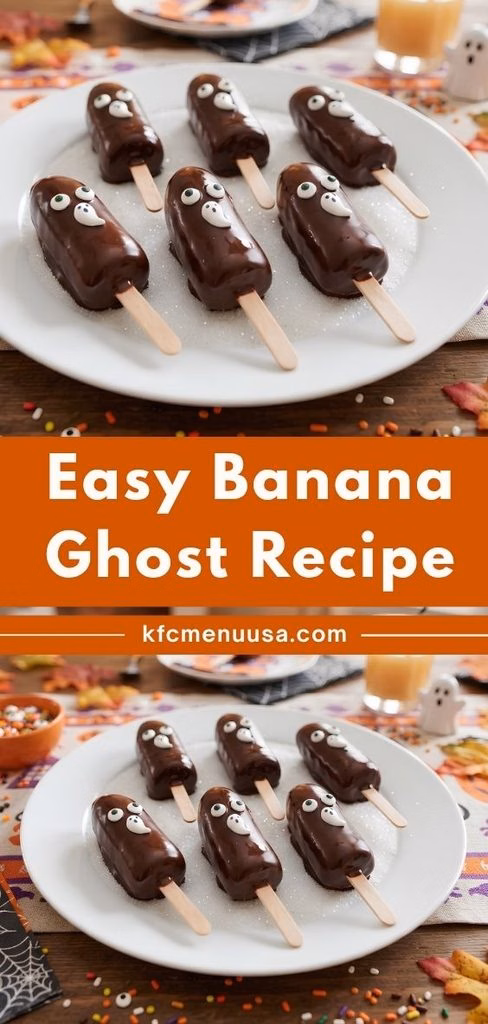 Easy Banana Ghost Recipe