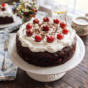 Easy Black Forest Cake Recipe