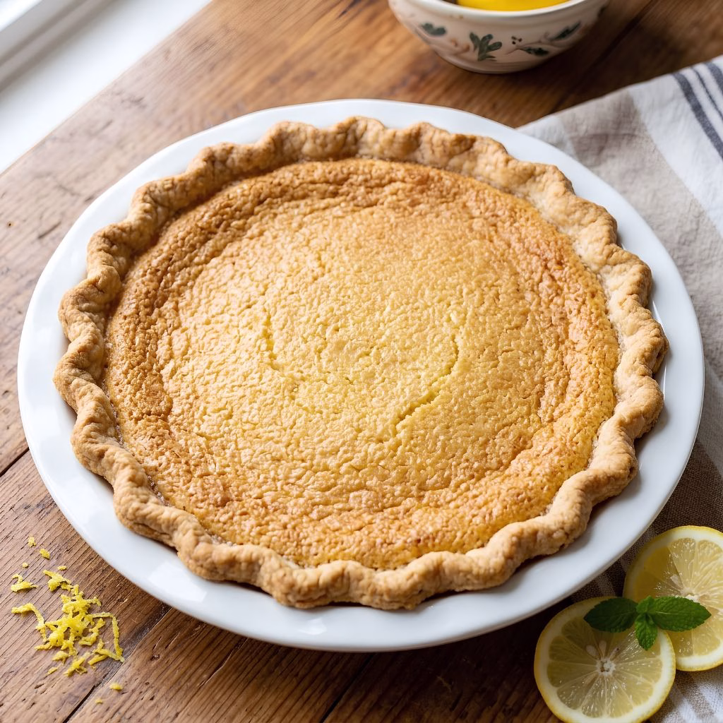 Easy Buttermilk Pie Recipe