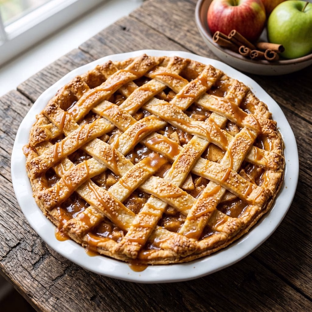 Easy Caramel Apple Pie Recipe