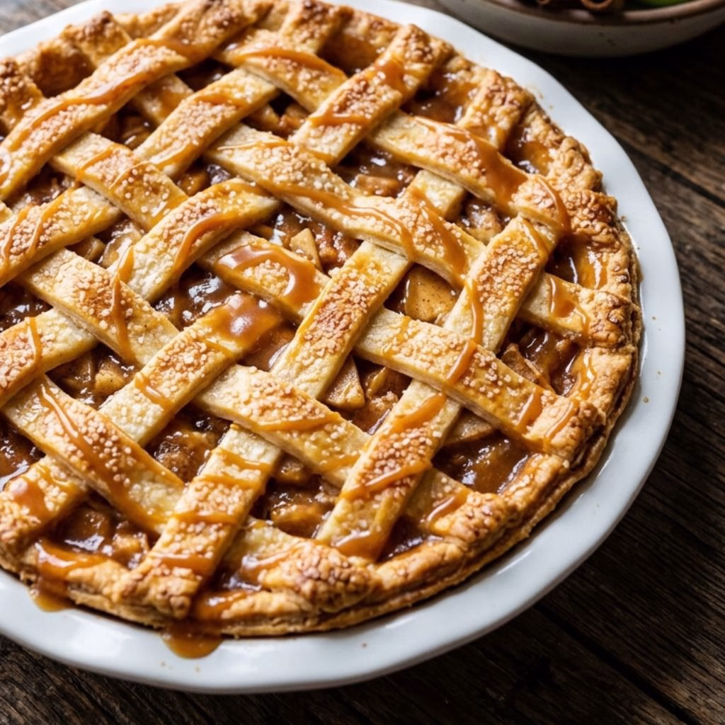 Easy Caramel Apple Pie Recipe