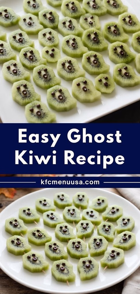 Easy Ghost Kiwi Recipe