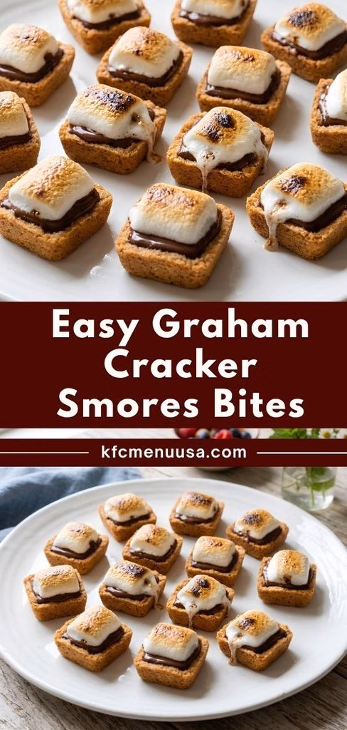 Graham Cracker Smores Bites Recipe