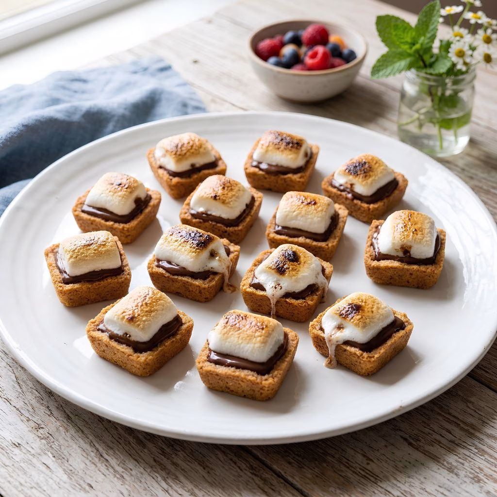 Graham Cracker Smores Bites Recipe