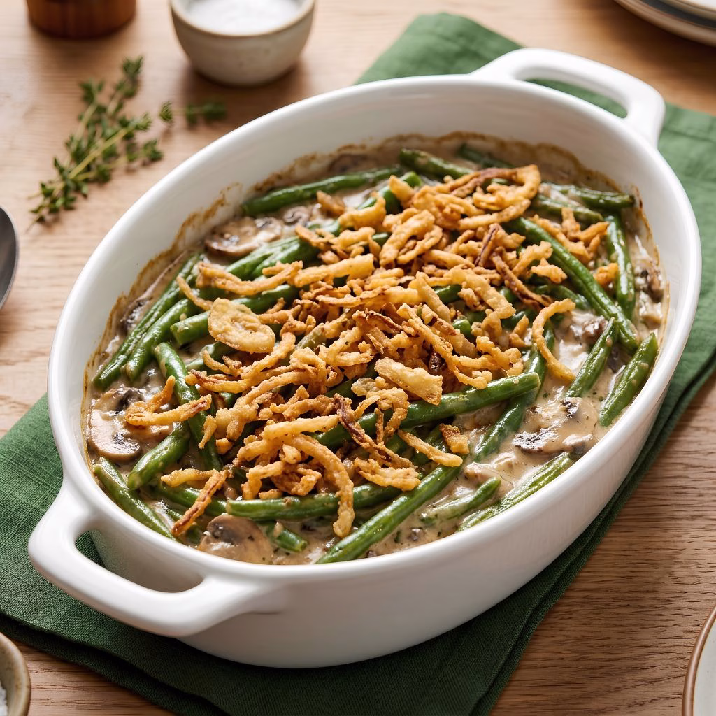 Easy Green Bean Casserole Recipe