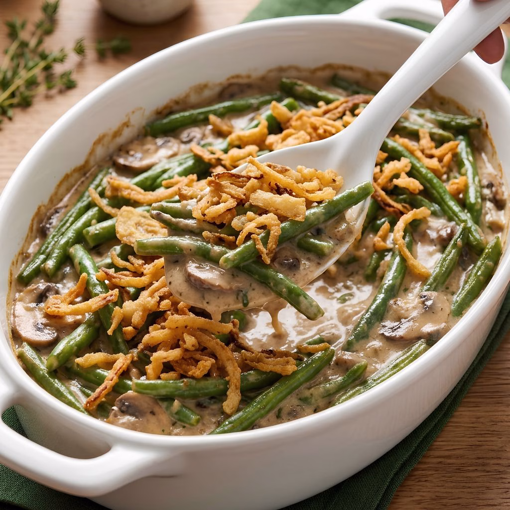 Easy Green Bean Casserole Recipe