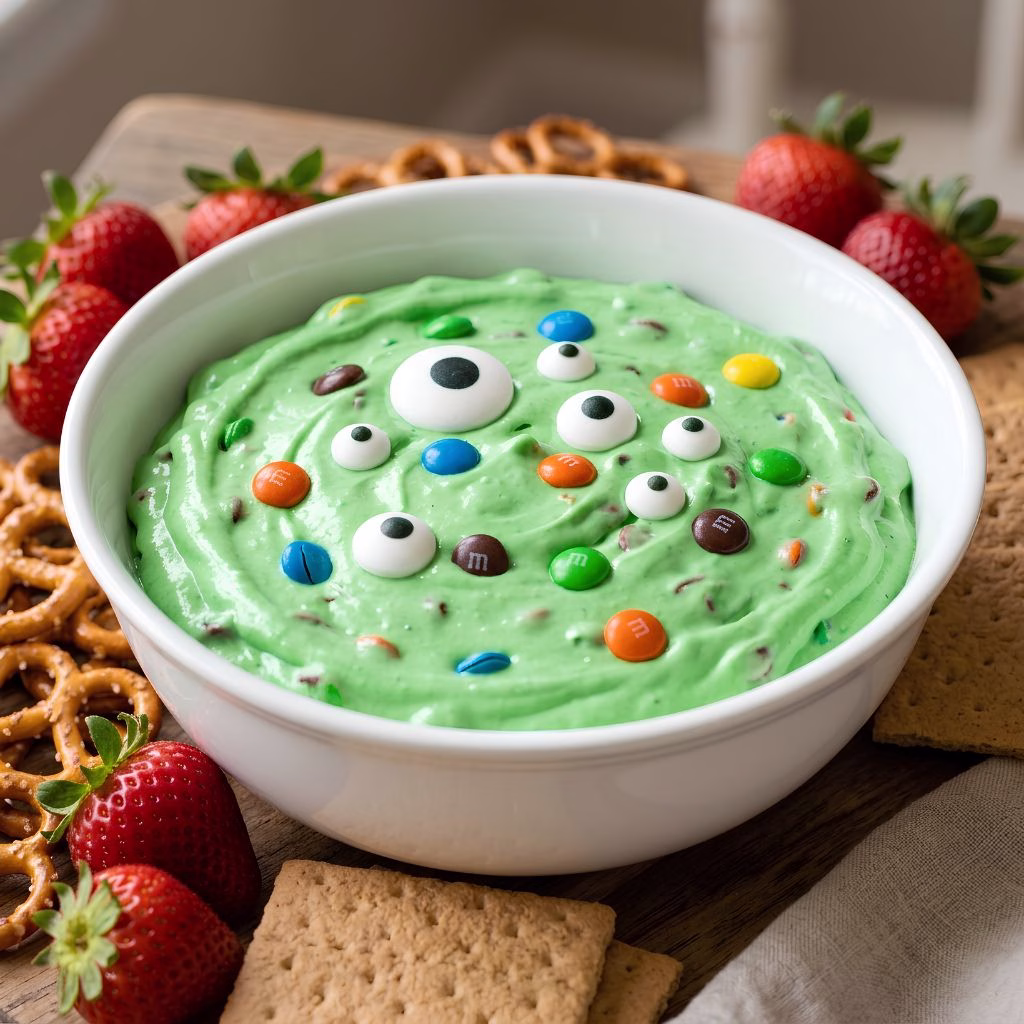Easy Halloween Fruit Dip Recipe