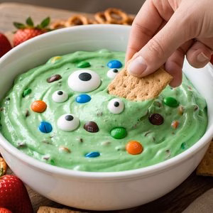 Easy Halloween Fruit Dip Recipe