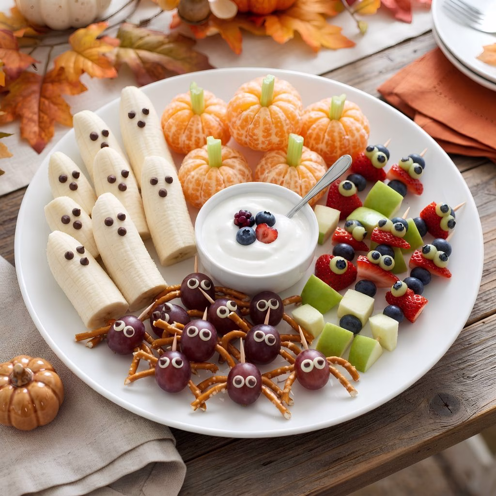 Easy Halloween Fruit Display Recipe