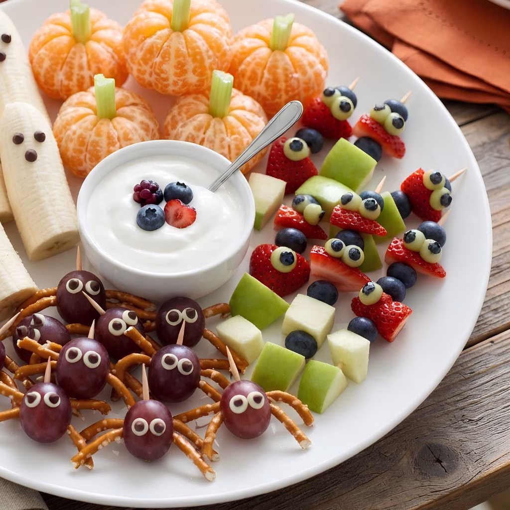 Easy Halloween Fruit Display Recipe