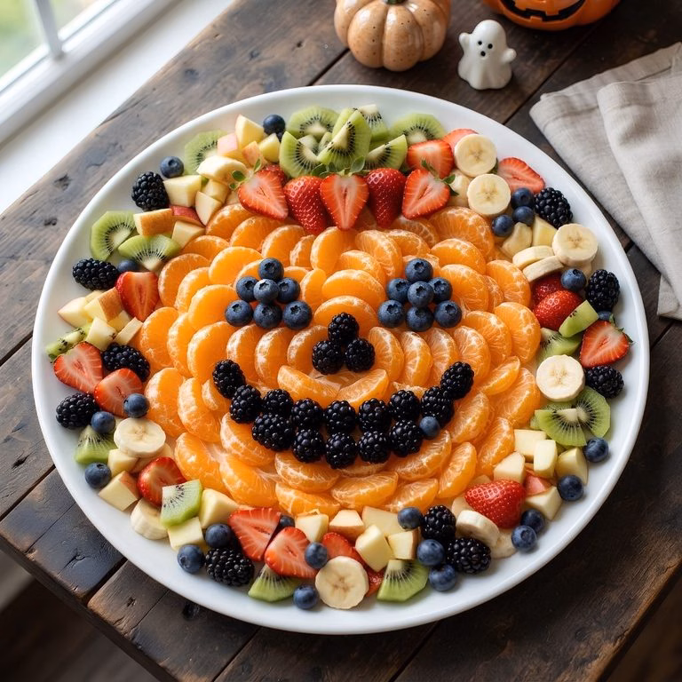 Halloween Fruit Platter for Kids