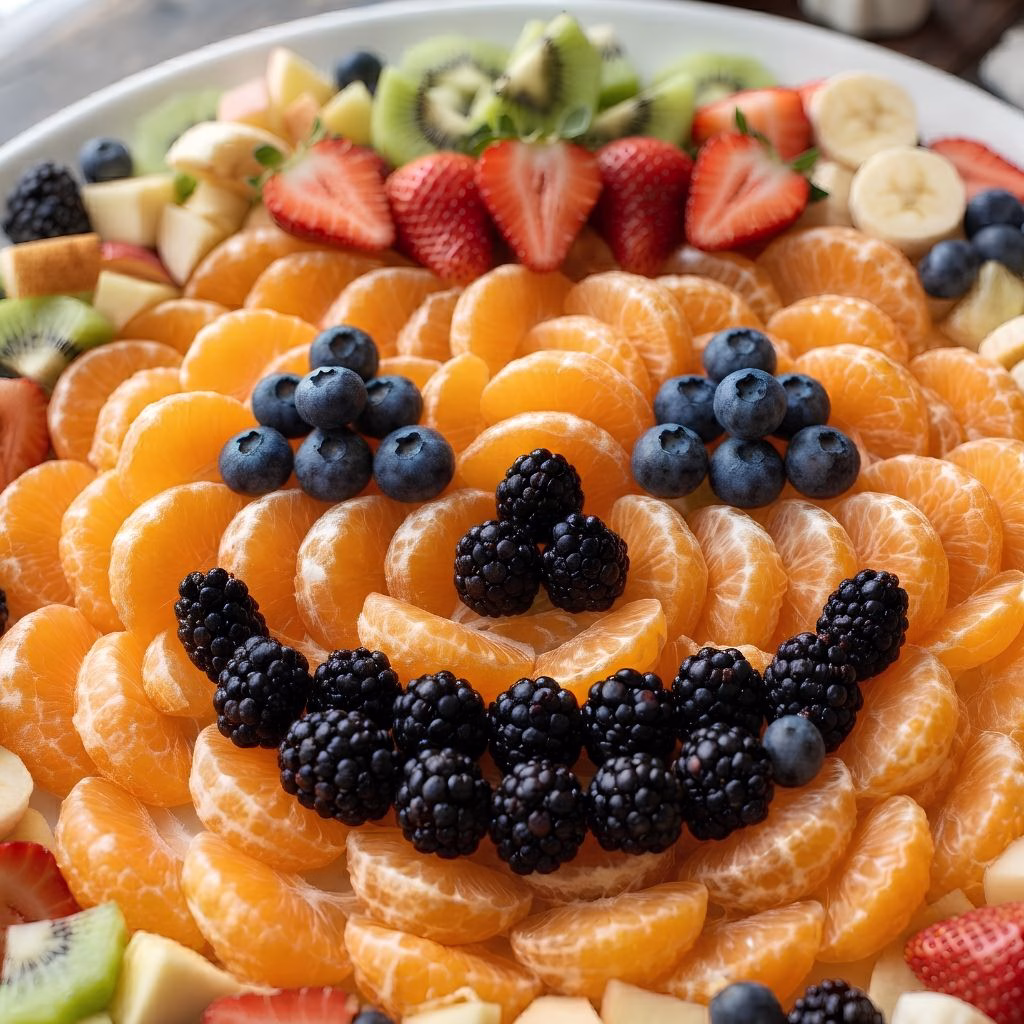 Halloween Fruit Platter for Kids