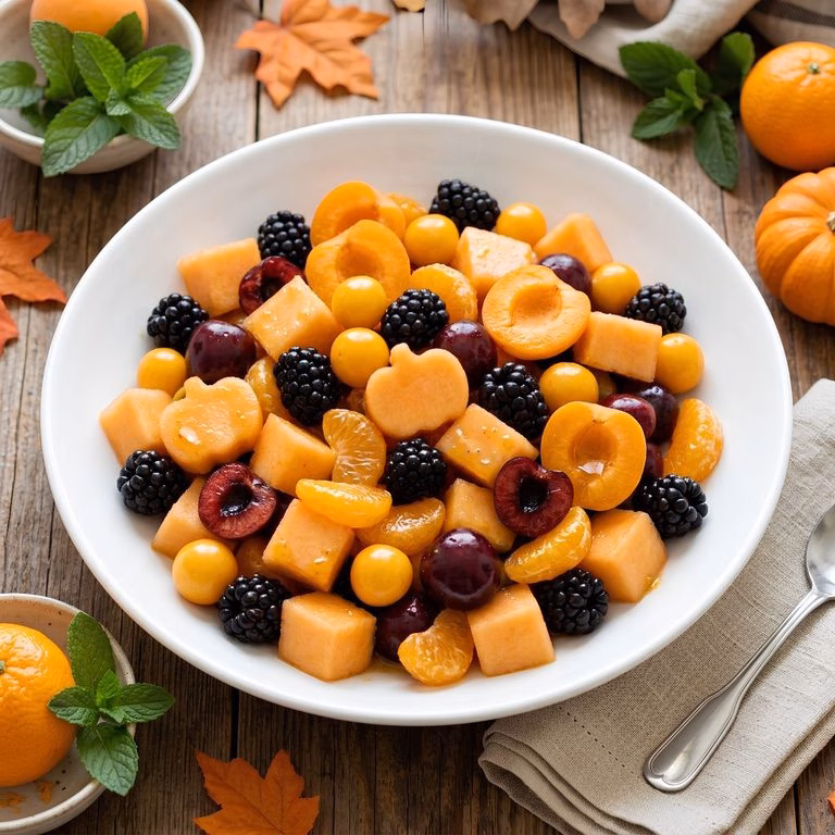 Easy Halloween Fruit Salad Recipe
