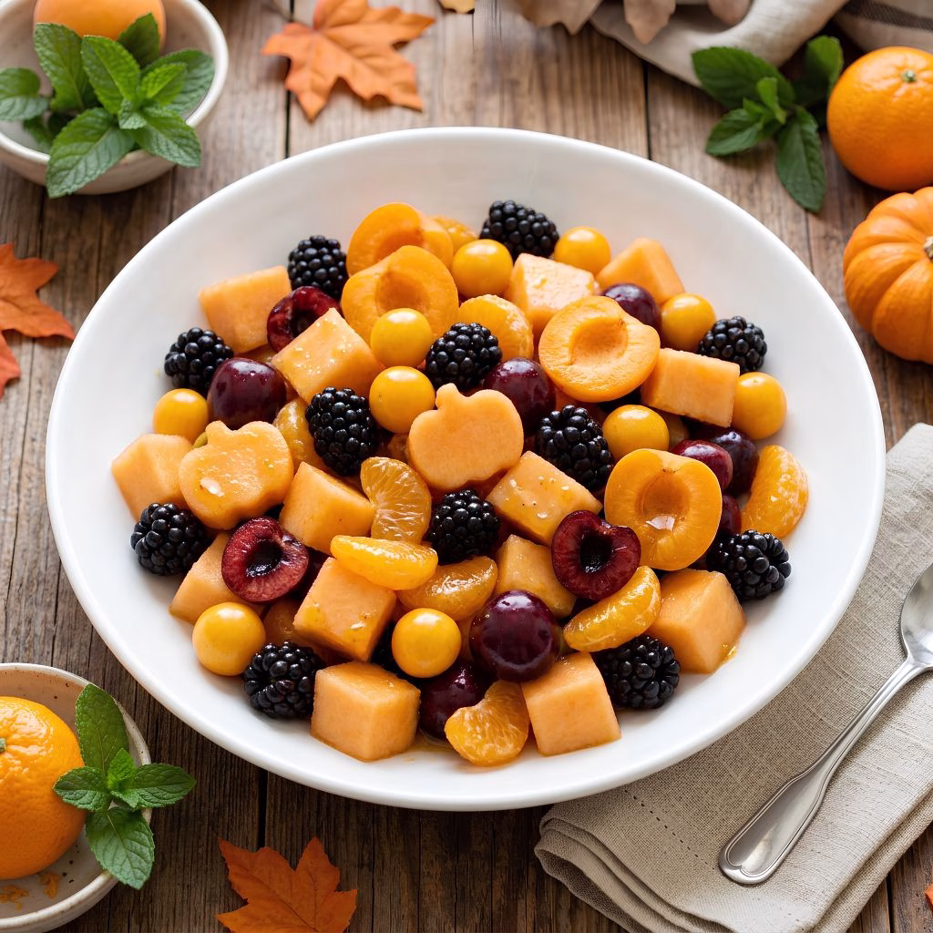 Easy Halloween Fruit Salad Recipe