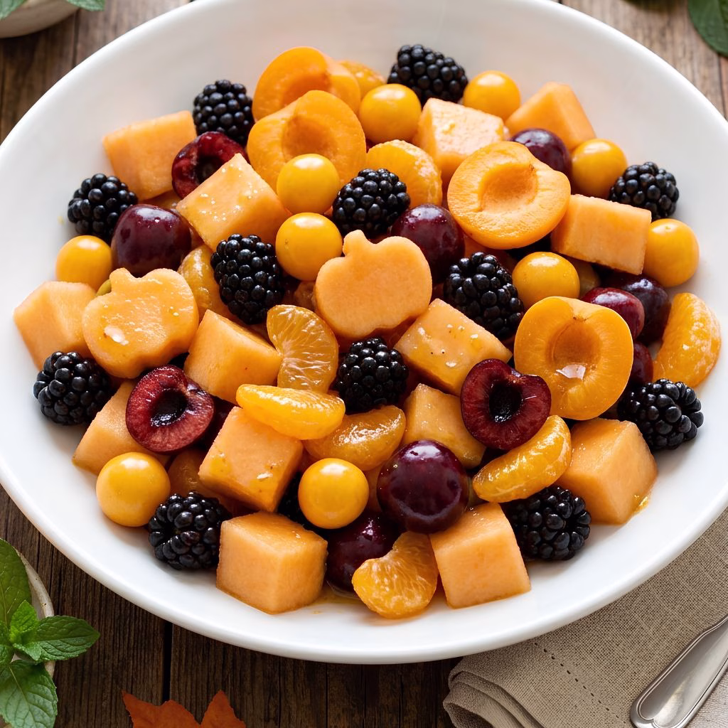Easy Halloween Fruit Salad Recipe