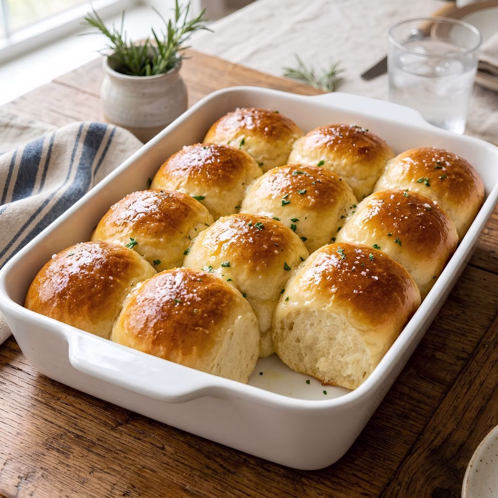 Easy Homemade Dinner Roll Recipe