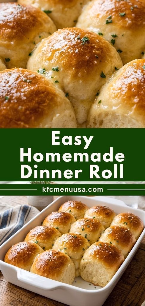 Easy Homemade Dinner Roll Recipe