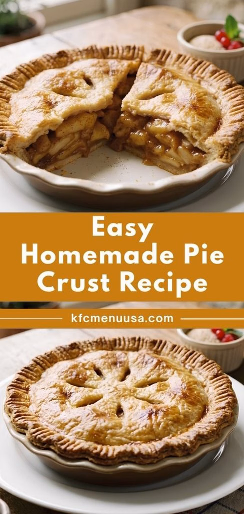 Easy Homemade Pie Crust Recipe