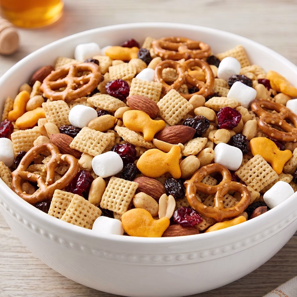 Easy Kids Snack Mix Recipe