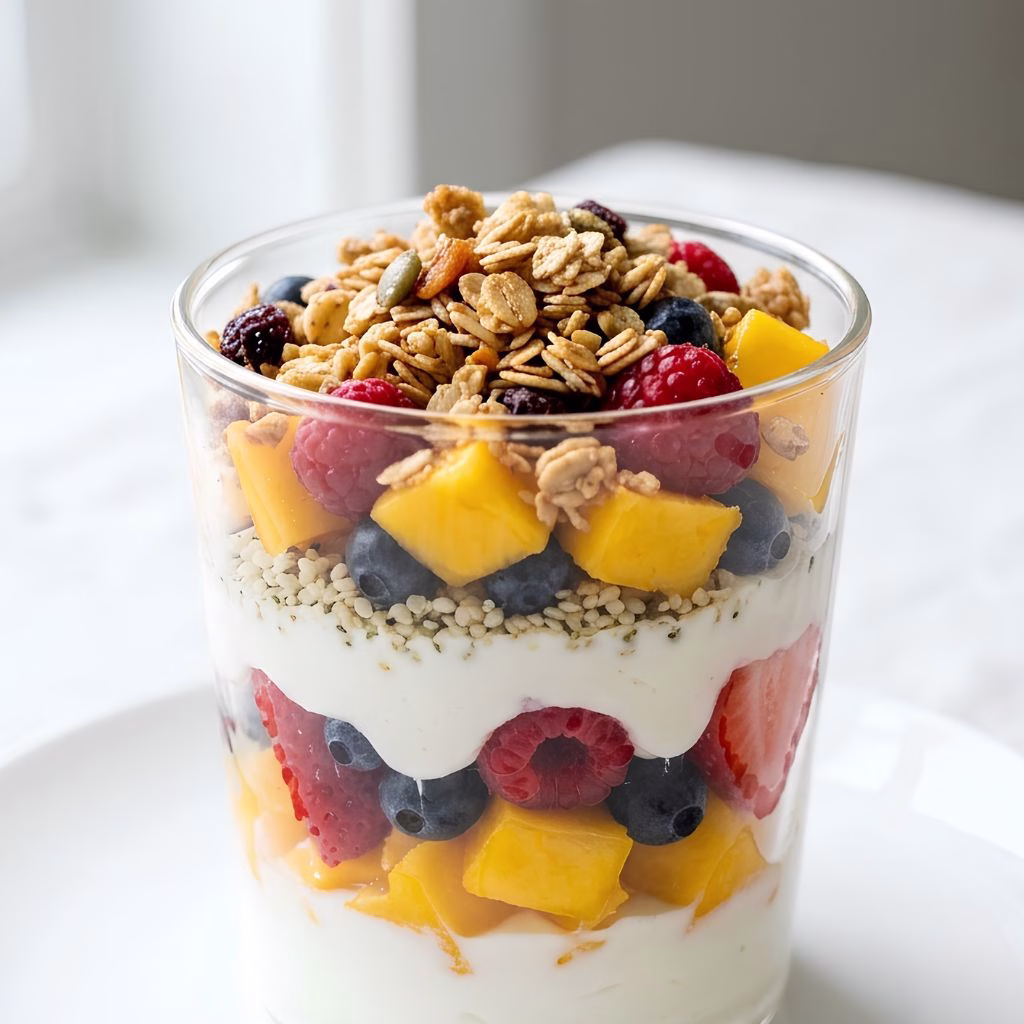 Easy Kids Yogurt Parfait Recipe