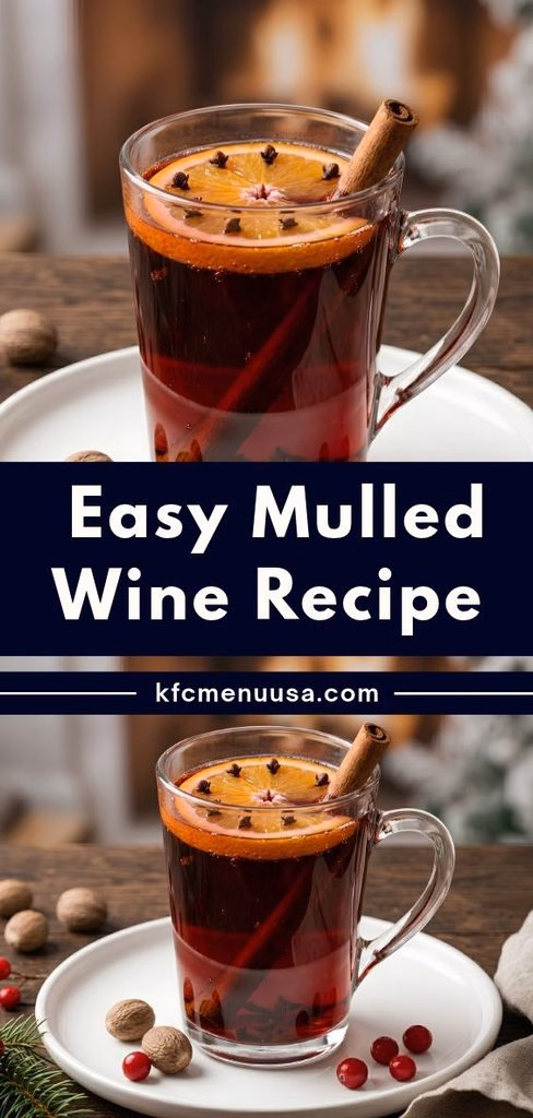 Easy Mulled Wine Recipe
