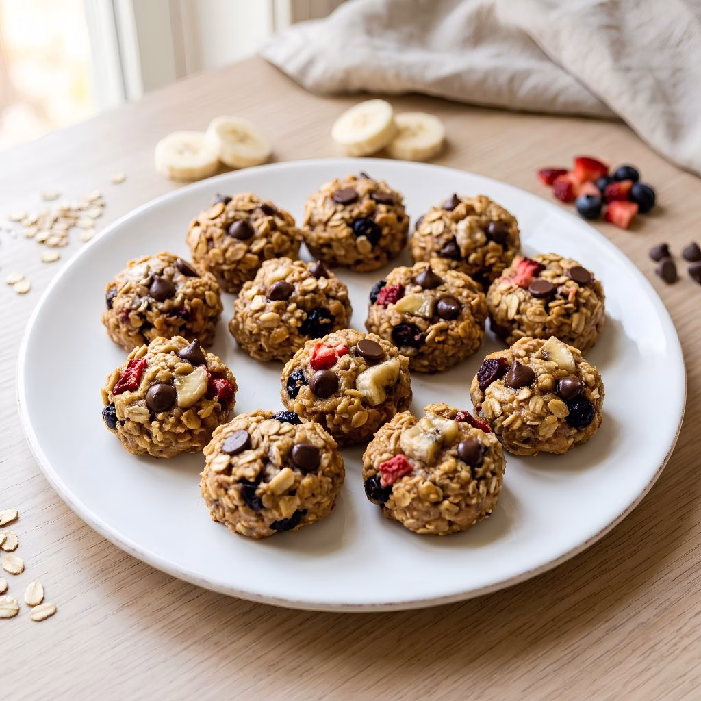 Easy Oatmeal Snack Bites Recipe