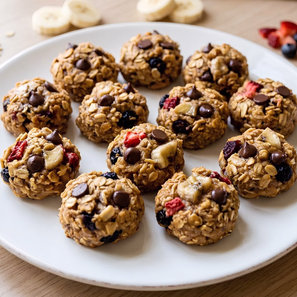 Easy Oatmeal Snack Bites Recipe